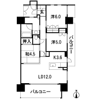 Floor: 3LDK, occupied area: 70.62 sq m, Price: TBD