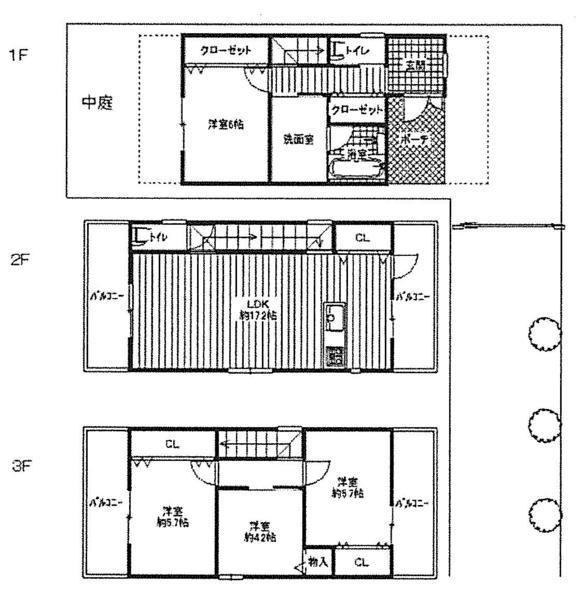 Floor plan. 29,800,000 yen, 4LDK, Land area 101.11 sq m , Building area 103.63 sq m
