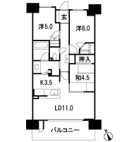 Floor: 3LDK, occupied area: 68.58 sq m, Price: TBD
