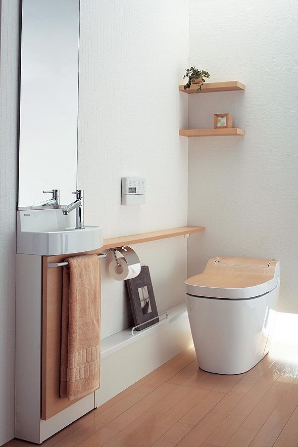 Toilet. Tank-free toilet