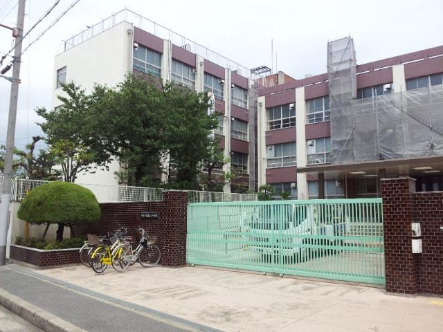 Junior high school. 852m to Osaka Municipal Sumie hill junior high school