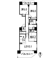 Floor: 3LDK, occupied area: 68.59 sq m, Price: TBD