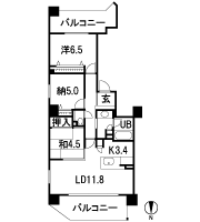 Floor: 2LDK + storeroom, occupied area: 71.04 sq m, Price: TBD