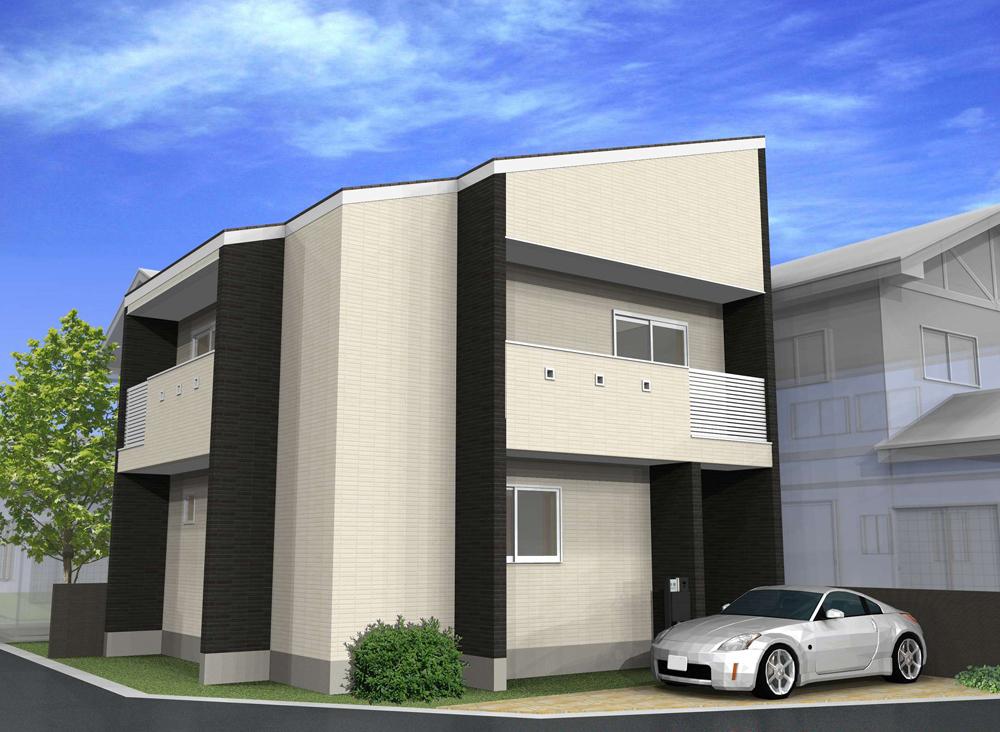 Building plan example (Perth ・ appearance). Building image Perth