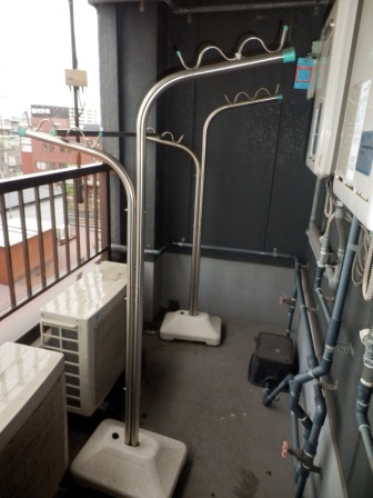 Balcony. "Taisho-ku ・ Rent "shared balcony