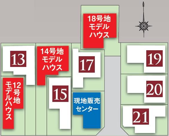 The entire compartment Figure. The total of 10 compartments local There is a model house of various types.