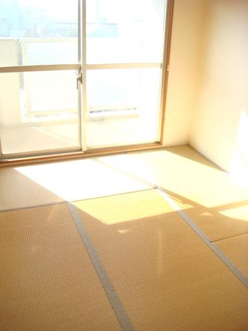 Non-living room. "Taisho-ku ・ Buying and selling "is a bright Japanese-style room to settle down
