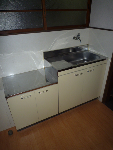 Kitchen. "Taisho-ku ・ Rent "gas stove installation Allowed