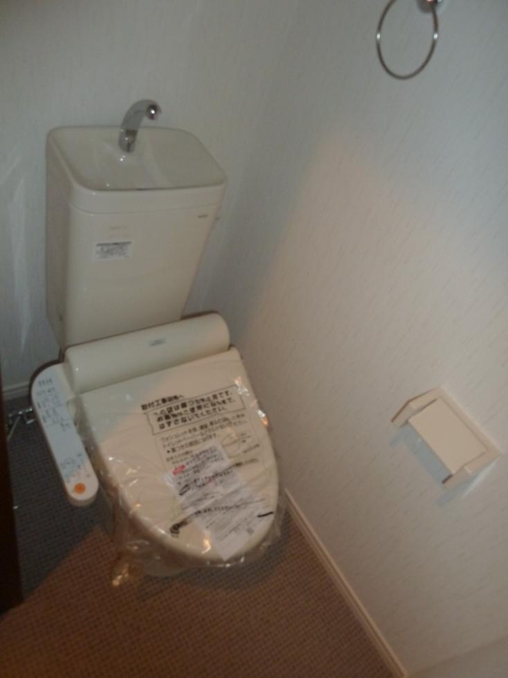Toilet. Washlet function with toilet