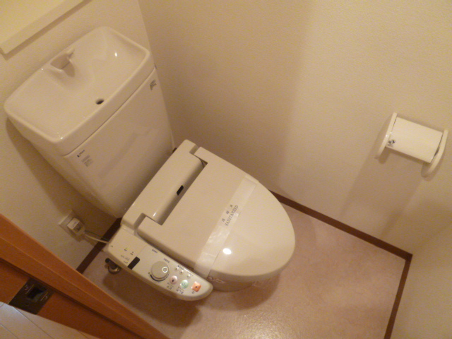 Toilet. Washlet is I am happy ☆ 