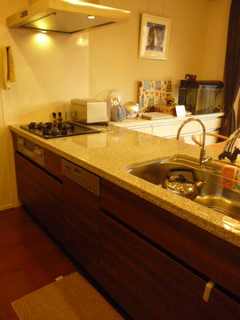 Kitchen. Dishwasher ・ A water purifier system kitchen (January 2014) Shooting