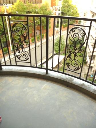 Balcony. A living-dining side of the balcony (January 2014) Shooting