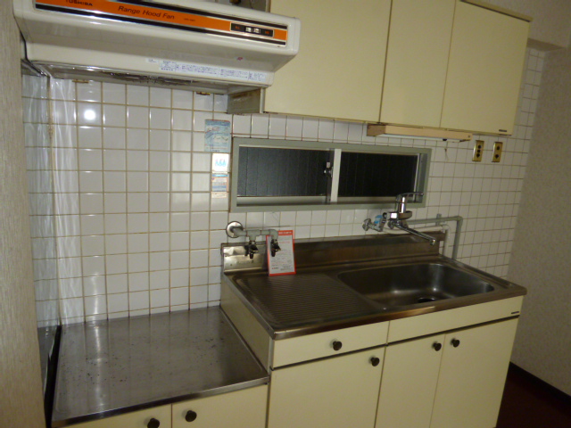 Kitchen. System kitchen two-burner gas stove installation Allowed ☆