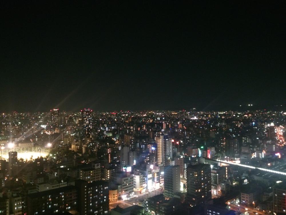 View photos from the dwelling unit. View from the living room / Night view