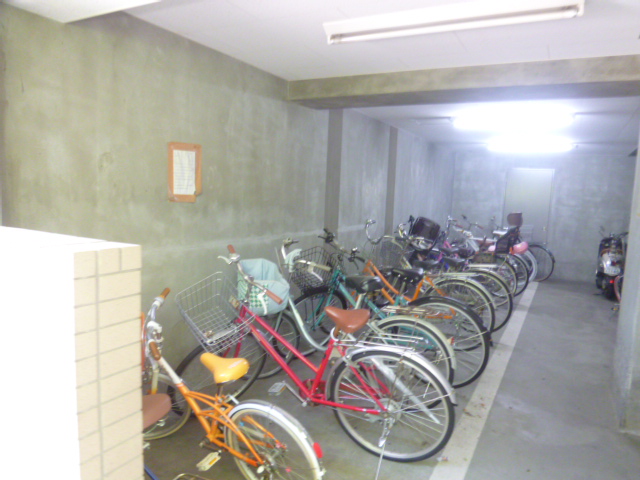 Other common areas. Bicycle storage