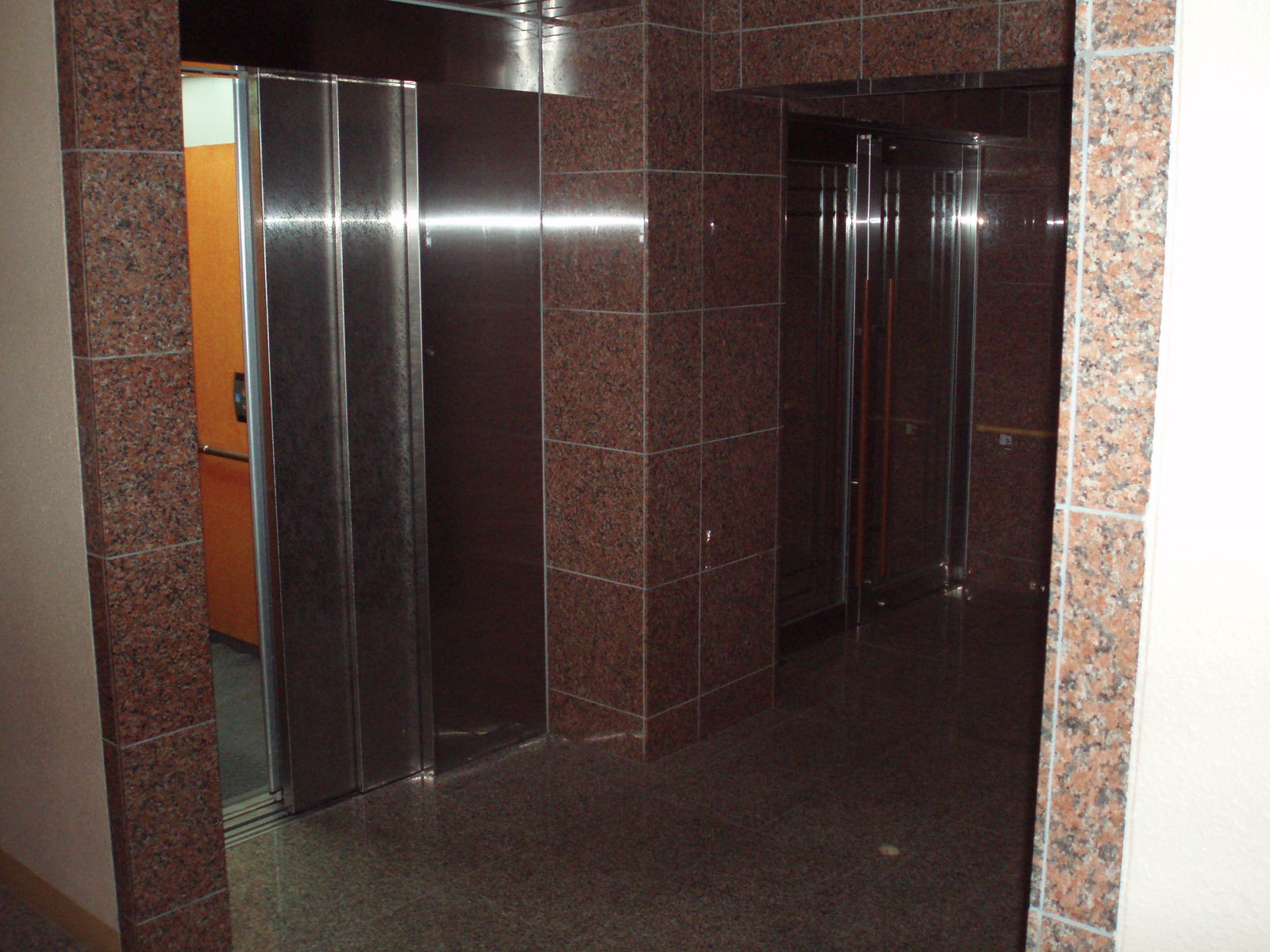 Entrance. Elevator