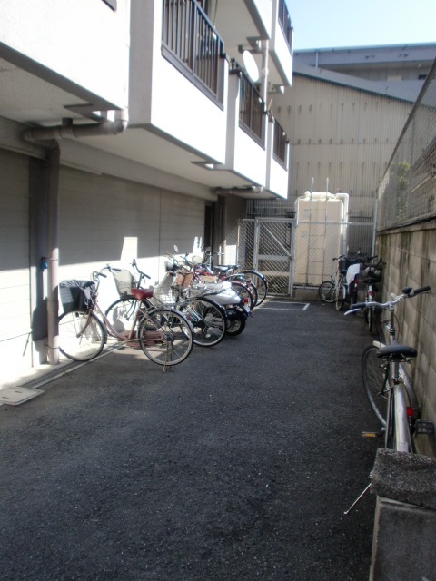 Other common areas. Will be parked if moped bike