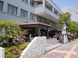 Government office. 1949m to Osaka City Tsurumi Ward Office (government office)