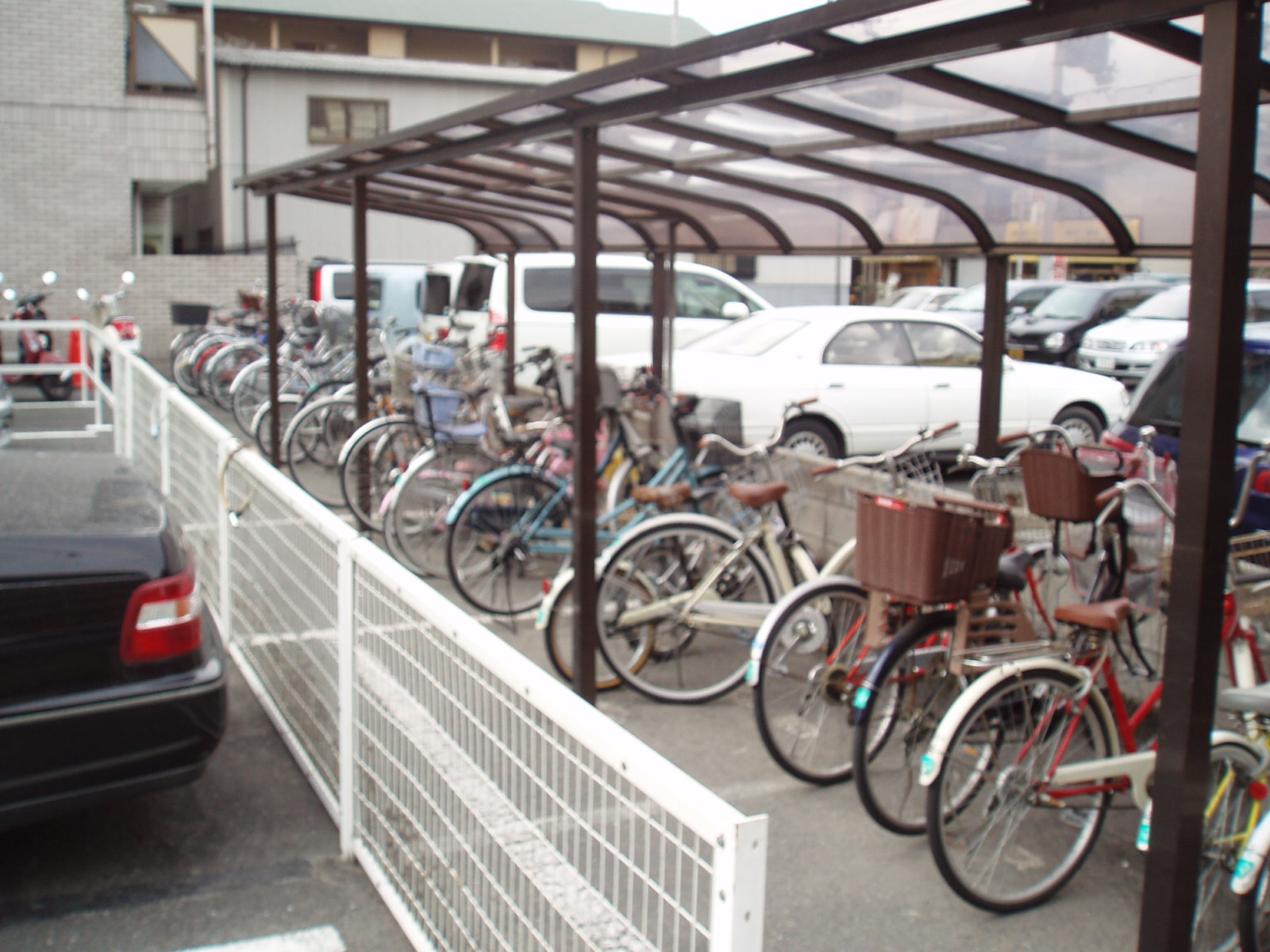 Other common areas. Bicycle parking free