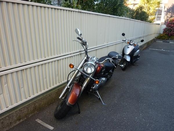 Other common areas. Motorcycle Parking.