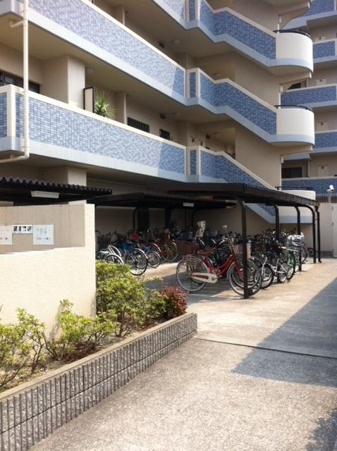 Other common areas. There is also a bicycle parking stations.