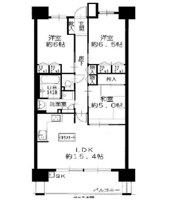 Floor plan. 3LDK, Price 28,900,000 yen, Occupied area 74.51 sq m , Balcony area 11.51 sq m upstairs 3LDK