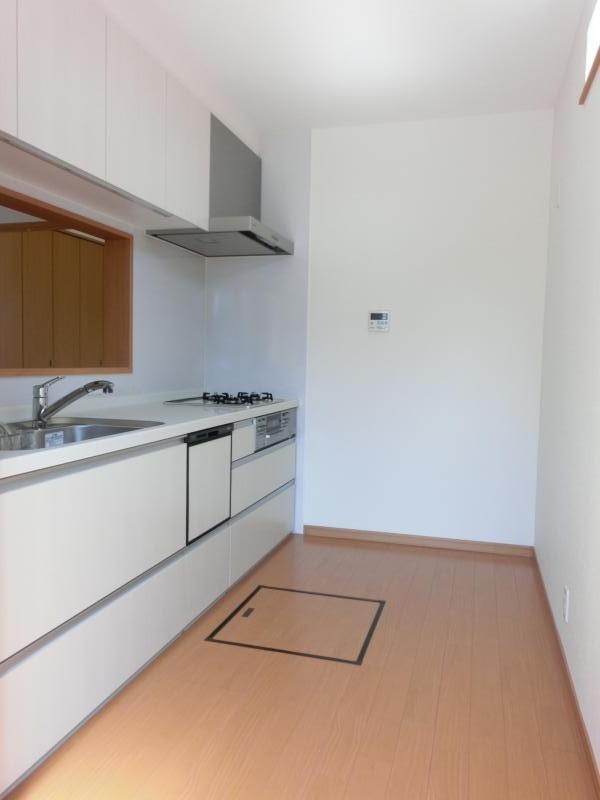 Kitchen. Two-story house of longing in Osaka city!