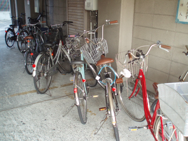 Other common areas. Bicycle parking space