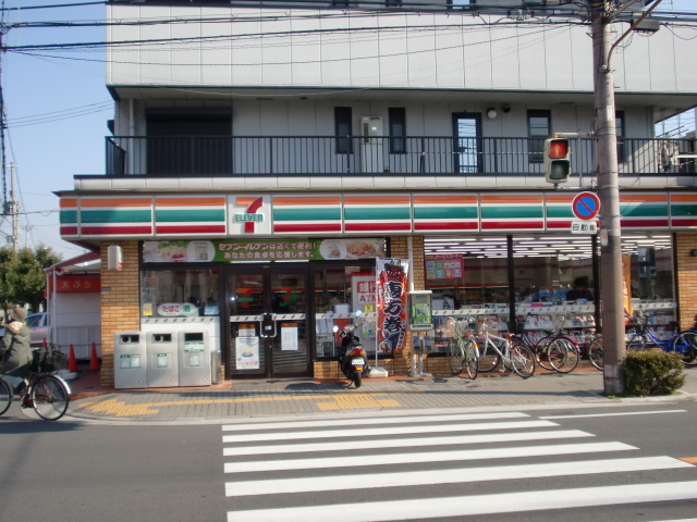 Convenience store. Seven-Eleven Osaka sundry 1-chome to (convenience store) 355m