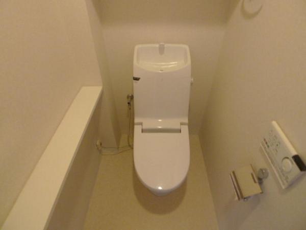 Toilet. Same apartment separate room photo ☆