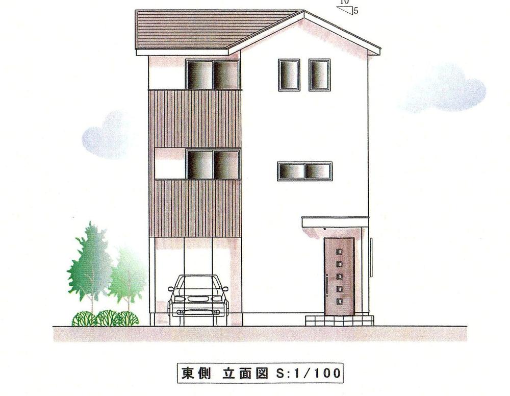 Building plan example (Perth ・ appearance). Building plan example ( Issue land) Building Price 16.8 million yen, Building area 90, 67  sq m  Land and building a total of 2840 yen