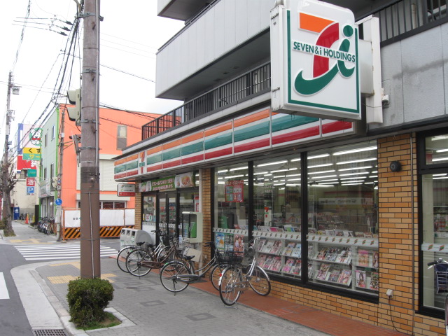 Convenience store. Seven-Eleven Osaka sundry 1-chome to (convenience store) 507m