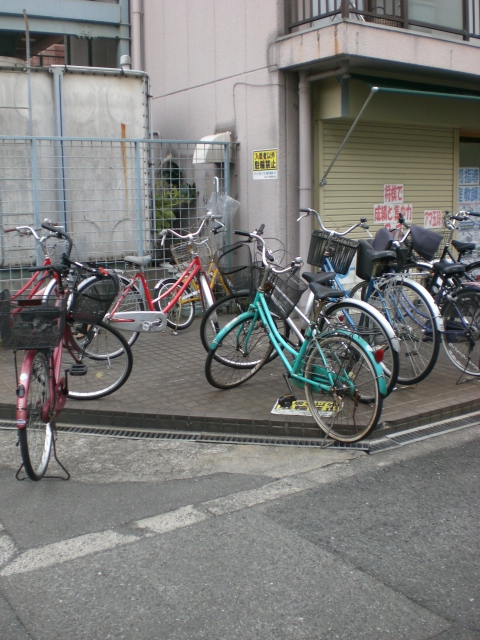 Other common areas. Bicycle-parking space