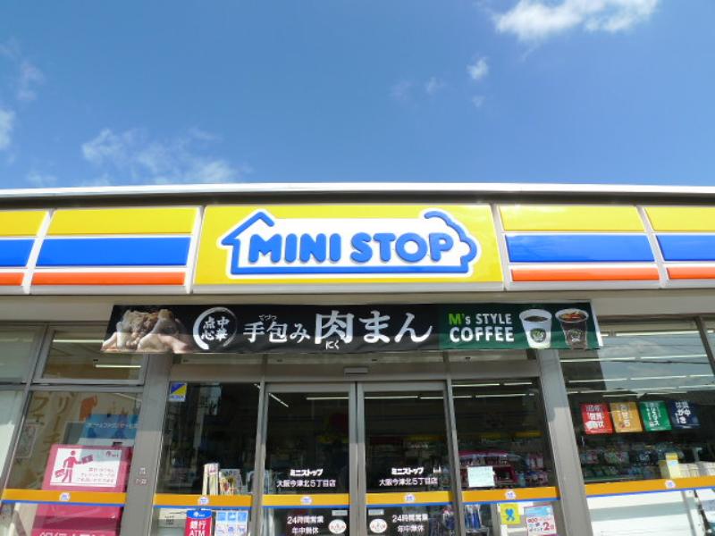 Convenience store. MINISTOP Osaka Imazukita 5-chome up (convenience store) 749m