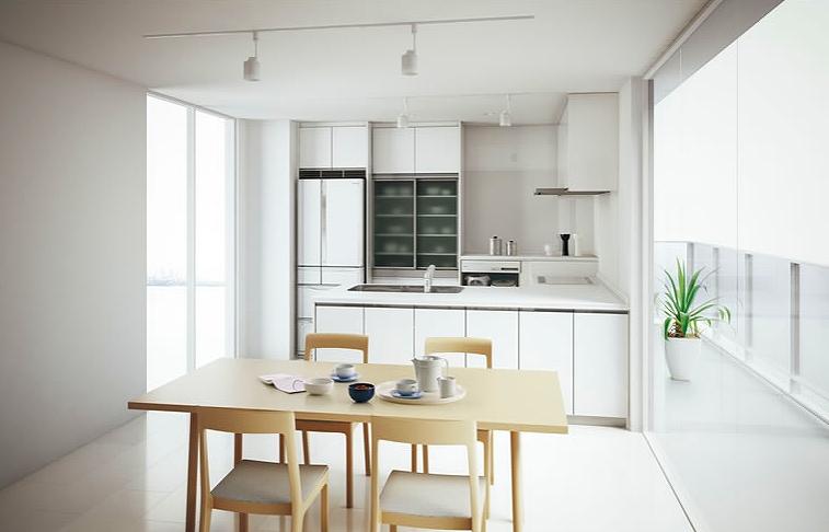 Living. living Example of construction Spacious LDK full of feeling of freedom