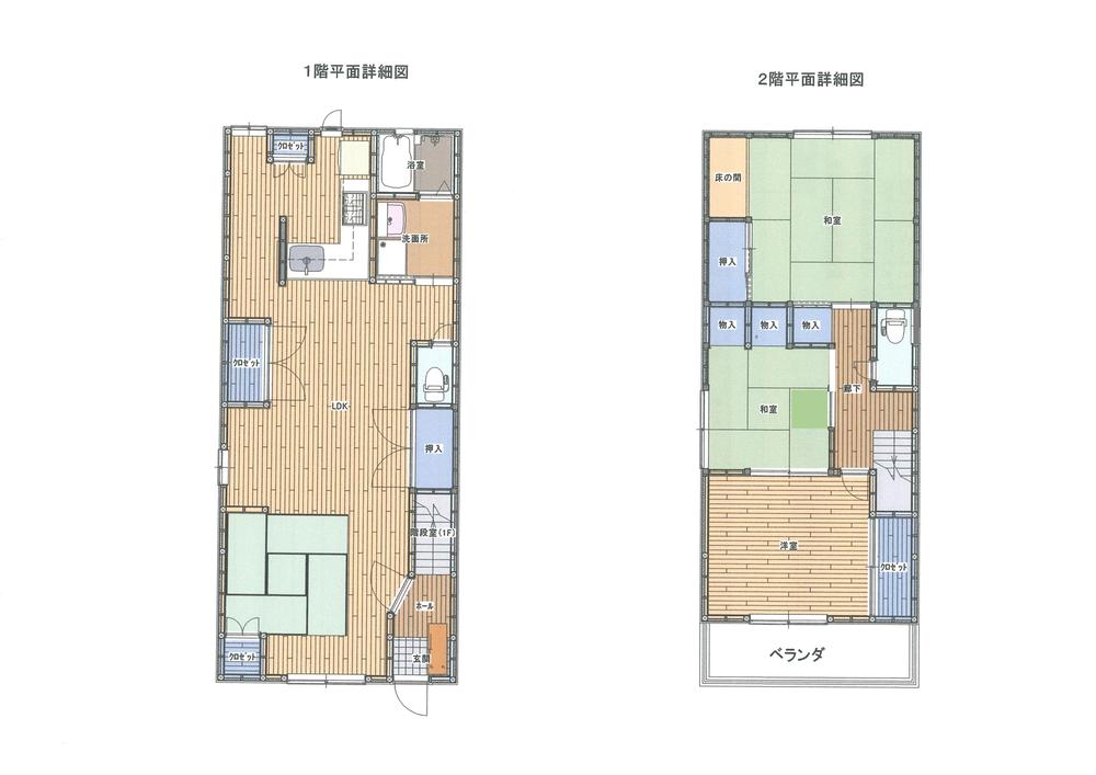 Floor plan. 14.8 million yen, 3LDK, Land area 91.33 sq m , Overrides the current state per building area 111.35 sq m schematic. 