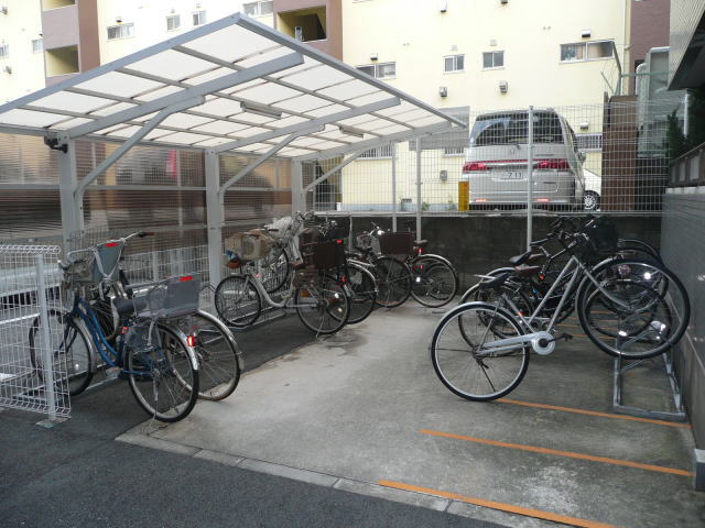 Other. On-site bicycle parking lot