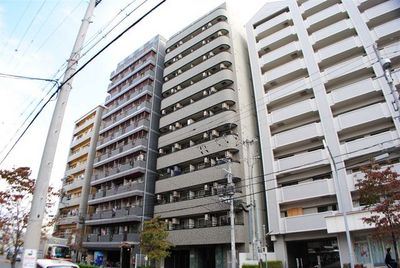 Building appearance. This beautiful apartment is key money zero yen