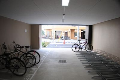 Other common areas. Bicycle-parking space. 