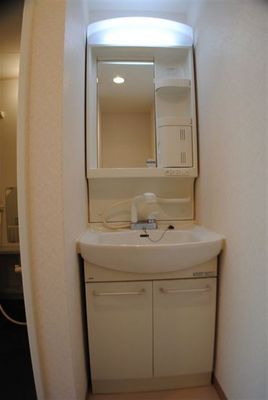 Washroom. Wash basin (shampoo dresser)