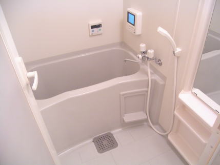 Bath. Bathroom terrestrial digital TV