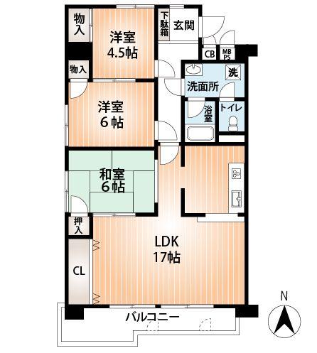Floor plan. 3LDK, Price 15.8 million yen, Occupied area 81.35 sq m , Balcony area 11.52 sq m ultra-luxurious renovation Property! It is the current state 3LDK but can also be restored to the 4LDK!