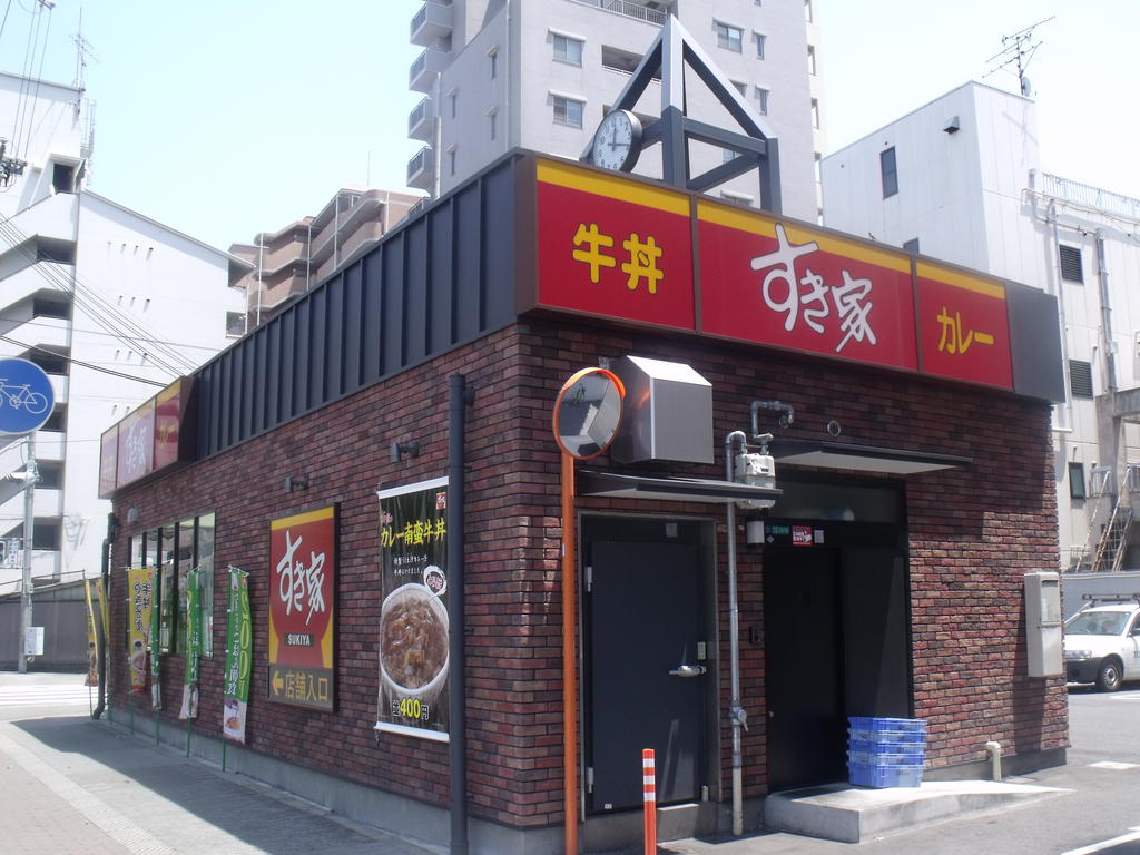 restaurant. 389m until Sukiya Yodogawa through Tsukamoto shop (restaurant)