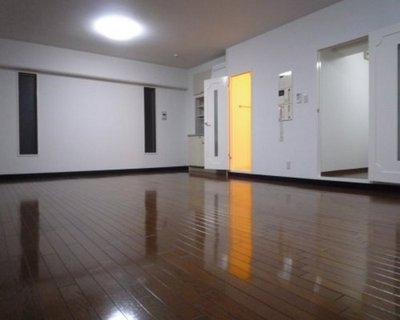 Living and room. Full-scale flooring