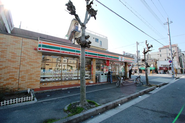 Convenience store. Seven-Eleven Osaka Mitsuya store up (convenience store) 398m