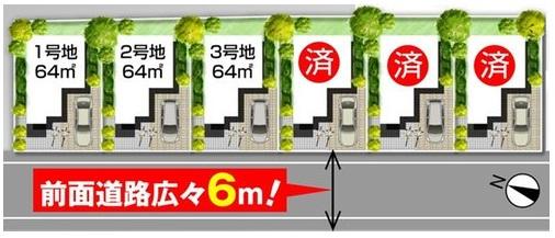 The entire compartment Figure. Because the front road of 6m, Driving a car is also comfortable every day. 