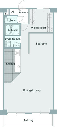 Floor plan. Price 12.8 million yen, Occupied area 63.25 sq m , Balcony area 7.52 sq m