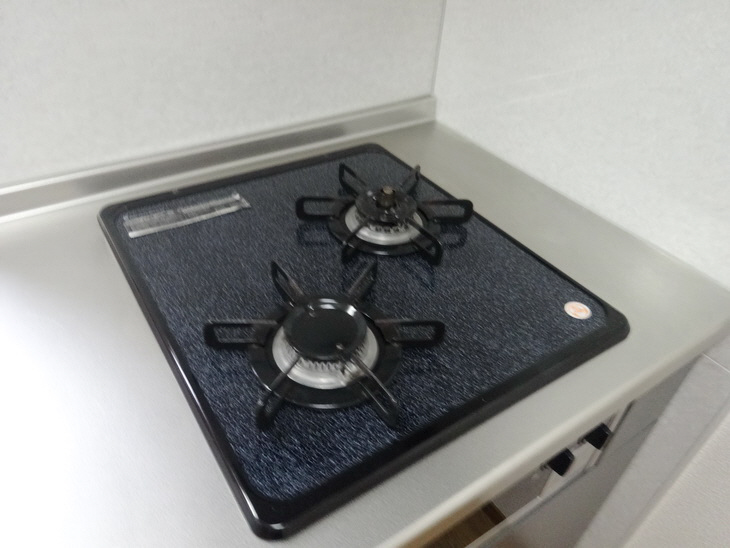 Kitchen. Two-necked gas stove ☆ 