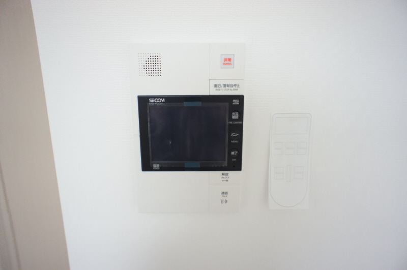 Other Equipment. Secom intercom with an integrated monitor