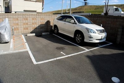 Parking lot. Plane parking